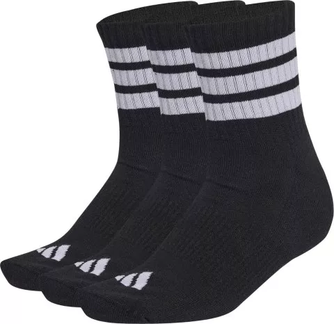 Stripes Cushioned Mid Cut - 3 pairs