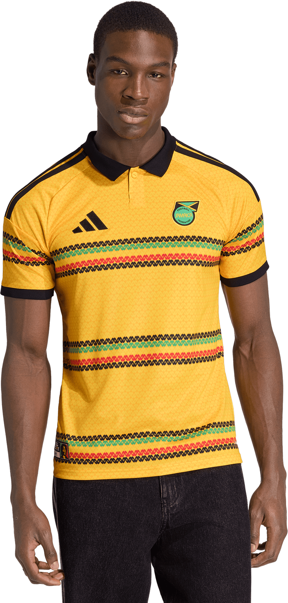 ウェア  Bob Marley Jamaica Jersey Bluza adidas Jamaica 2026 x Bob Marley Home - 11teamsports.ro