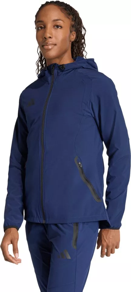 Kurtka z kapturem adidas Tiro Travel Windbreaker Women