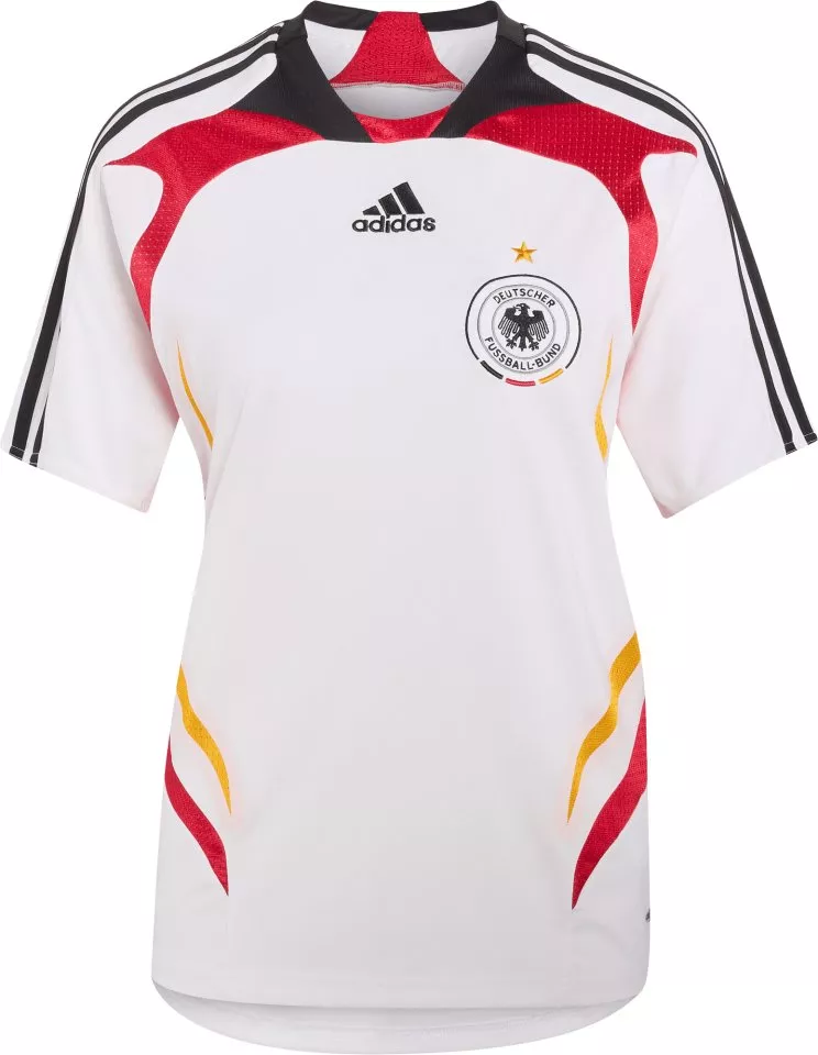 Dámský domácí dres s krátkým rukávem adidas Německo 2007