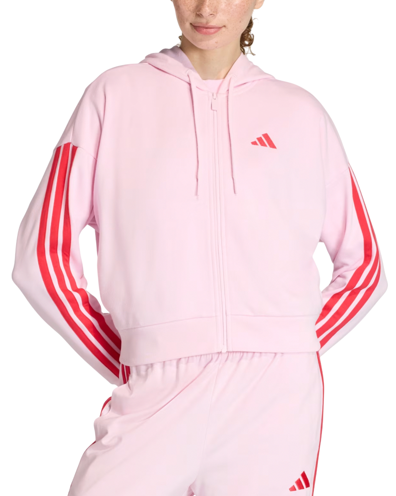 Essentials 3 Stripes Hooded Jacket Women