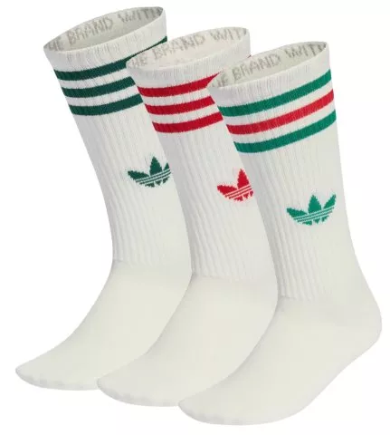 Originals 3-Stripes High Crew 3pack