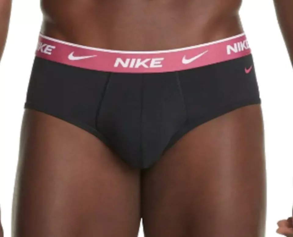 Boxeri Nike Brief 3er Pack Boxershort Schwarz FM1L