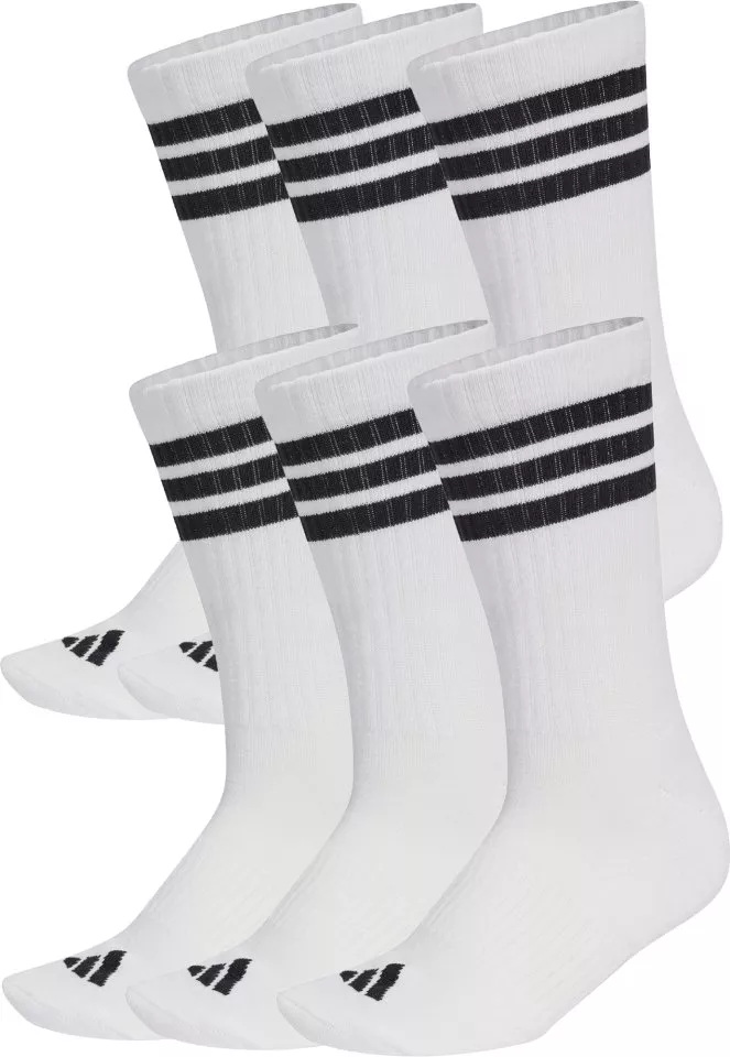 Κάλτσες adidas 3 Stripes Crew - 6 pairs