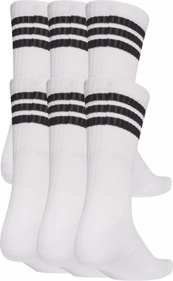Κάλτσες adidas 3 Stripes Crew - 6 pairs
