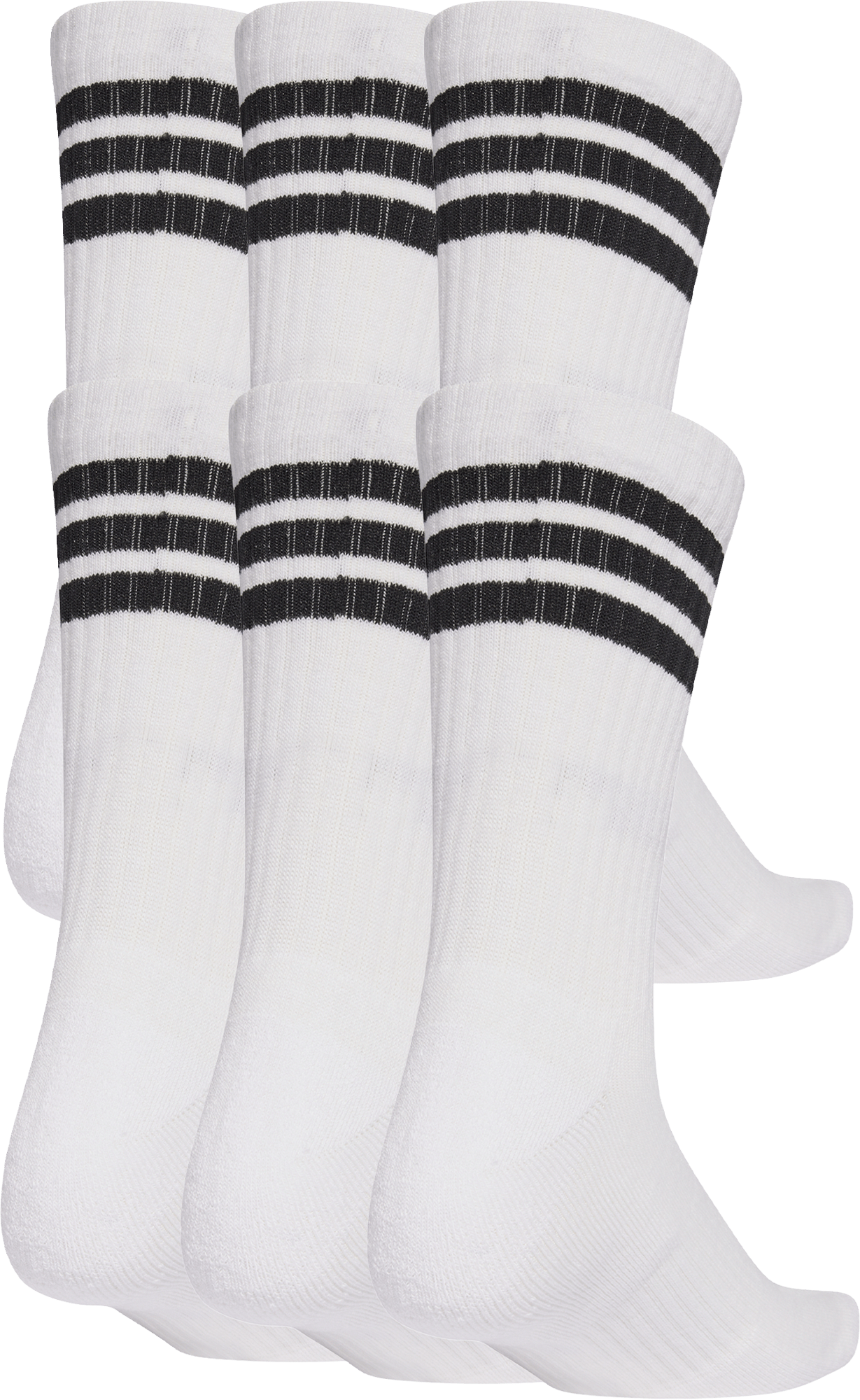 adidas calcetines clásicos con acolchado 3 Stripes Essentials (6 pares) — photo 2
