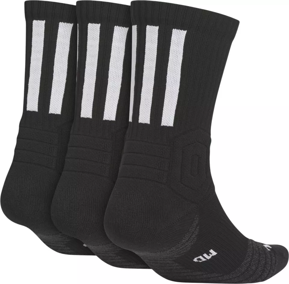 Nogavice adidas Basketball Select Crew 3.0 3-pairs