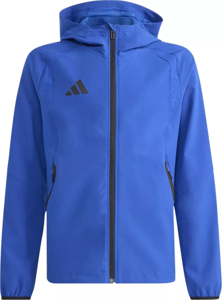 Jakna s kapuljačom adidas Tiro Travel Windbreaker Kids
