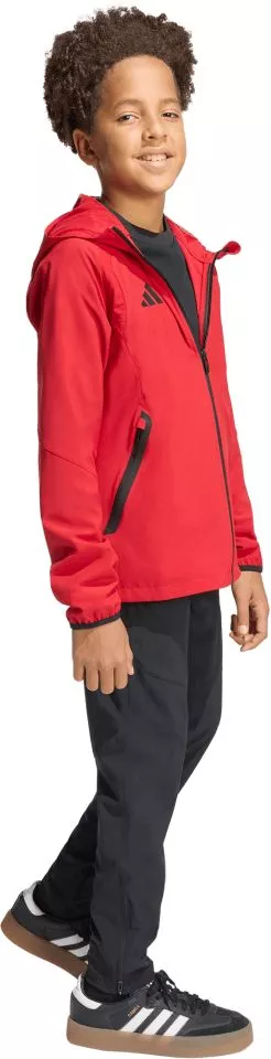 Geci cu gluga adidas  Tiro Travel Windbreaker Kids