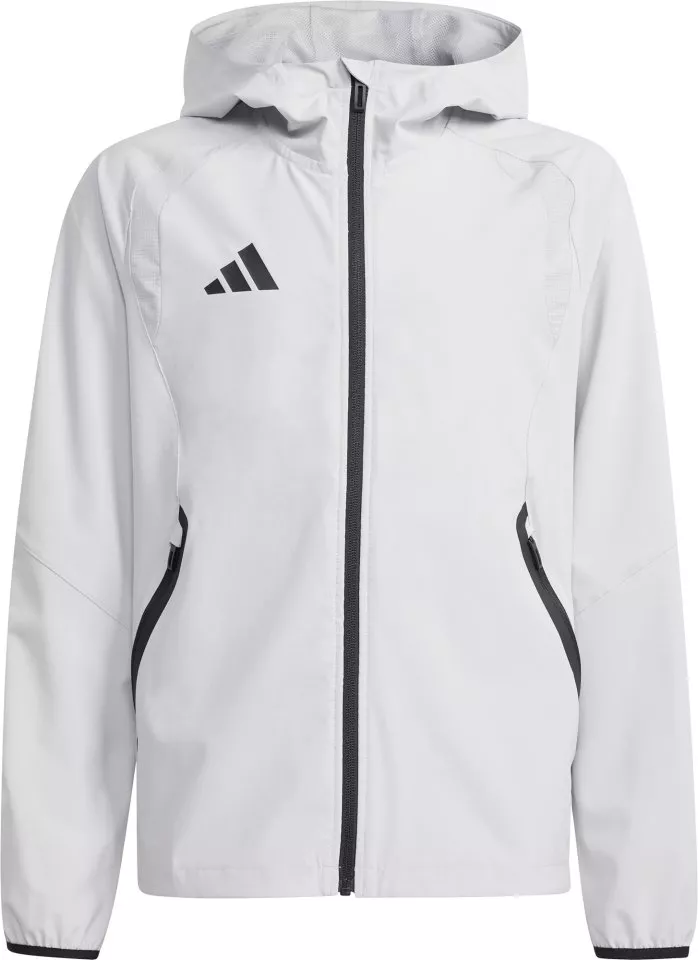 Jakke med hætte adidas Tiro Travel Windbreaker Kids