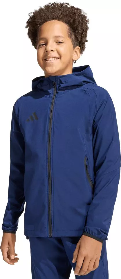 Geci cu gluga adidas Tiro Travel Windbreaker Kids