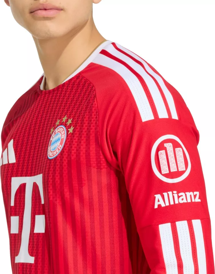Long-sleeve Jersey adidas FC Bayern Authentic Home Long Sleeve