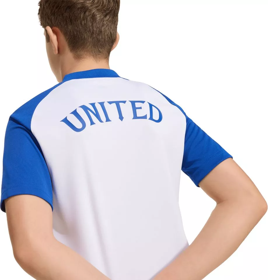 Dětský předzápasový dres s krátkým rukávem adidas Manchester United 2026/27