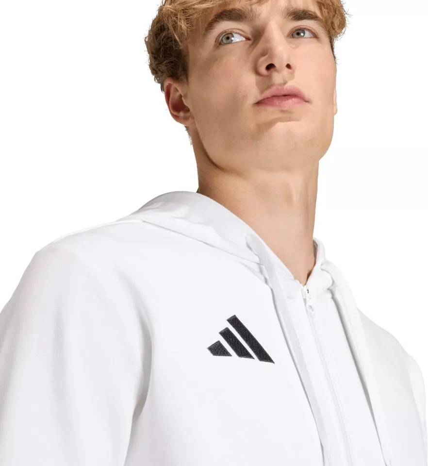 Sweatshirt med hætte adidas Entrada 26 Full-Zip