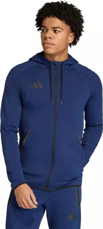 Pánská mikina s kapucí adidas Tiro Travel Sweat