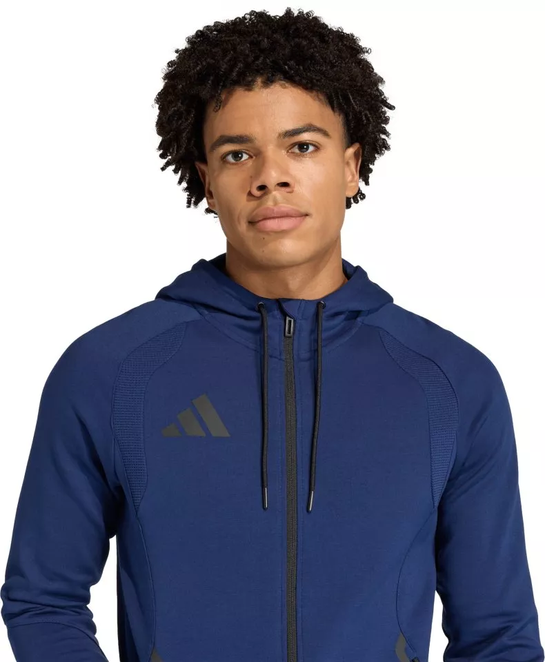 Pánská mikina s kapucí adidas Tiro Travel Sweat