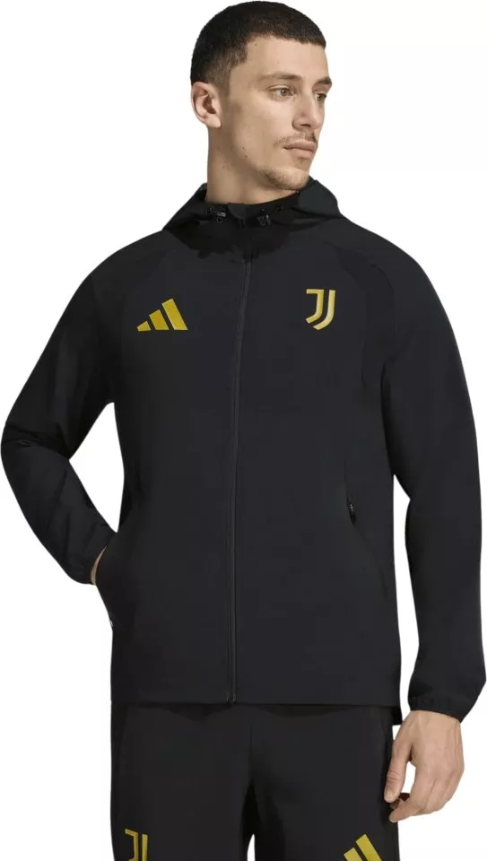 Casaco com capuz adidas Juventus Tiro Travel Windbreaker