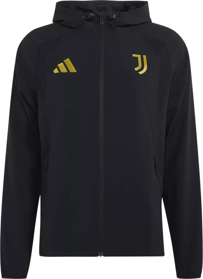 Casaco com capuz adidas Juventus Tiro Travel Windbreaker