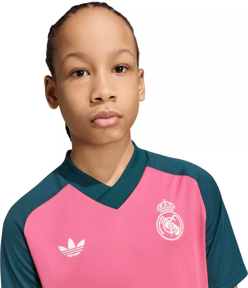 Gyerek meccs előtti rövid ujjú mez adidas Real Madrid 2026/27