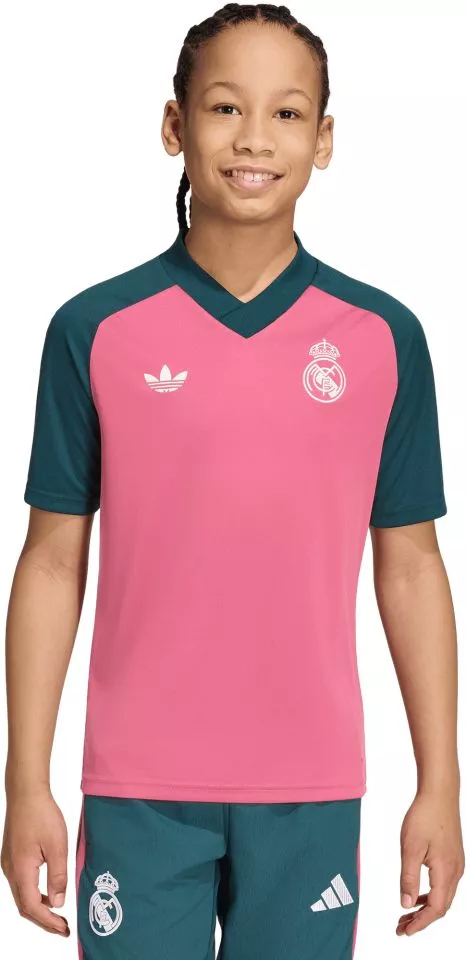 Gyerek meccs előtti rövid ujjú mez adidas Real Madrid 2026/27
