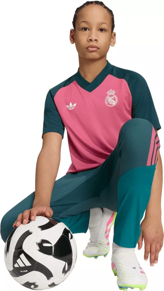Gyerek meccs előtti rövid ujjú mez adidas Real Madrid 2026/27