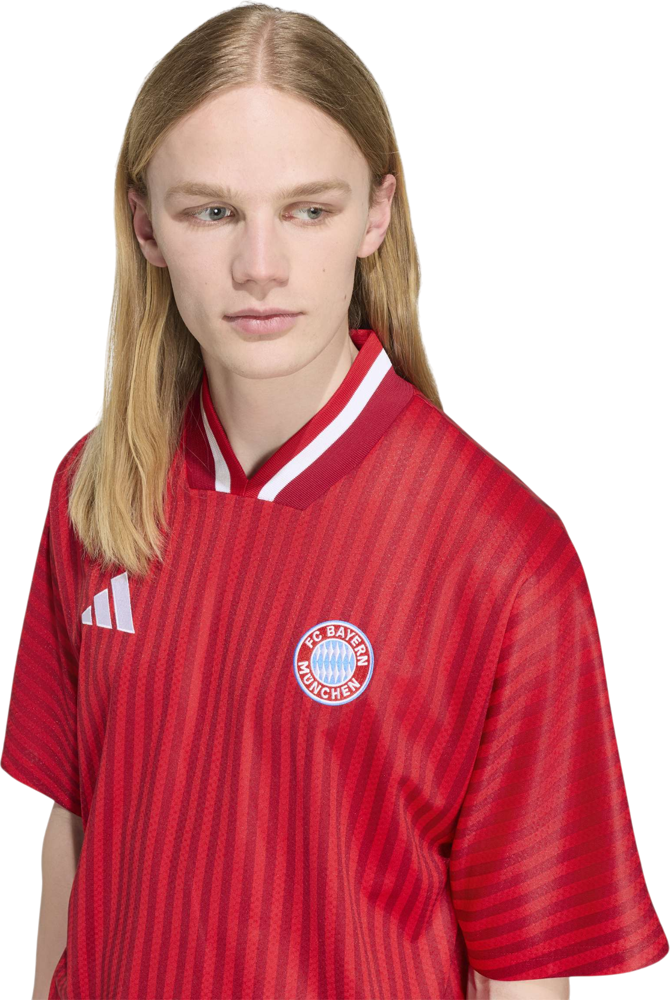adidas FC Bayern Muenchen Stadium Jersey Asia Sizing 'Better Scarlet' — foto 2