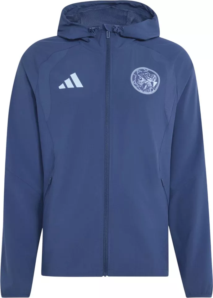 adidas Ajax Amsterdam Tiro Travel Windbreaker Kapucnis kabát