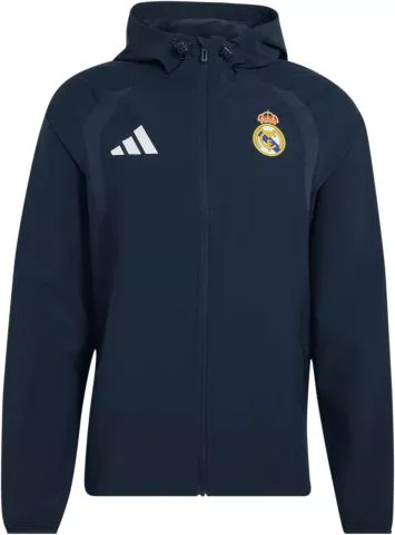 Real Madrid Tiro Travel Full-Zip Windbreaker