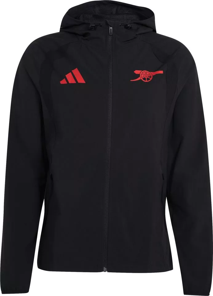 Jakna s kapuco adidas Arsenal FC Tiro Travel Windbreaker
