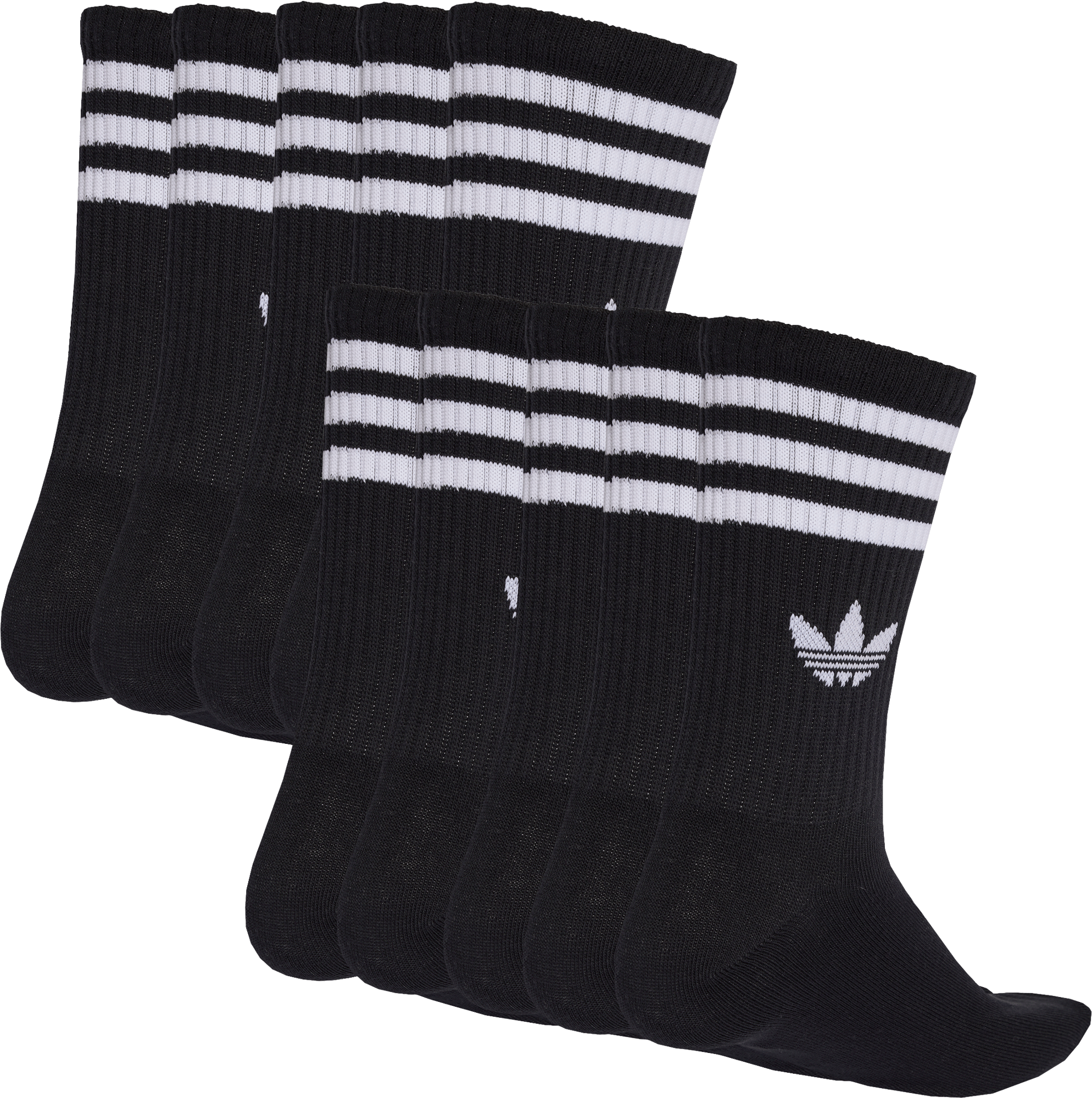 adidas Calcetines Clásicos 3 Stripes (10 Pares) — foto 4
