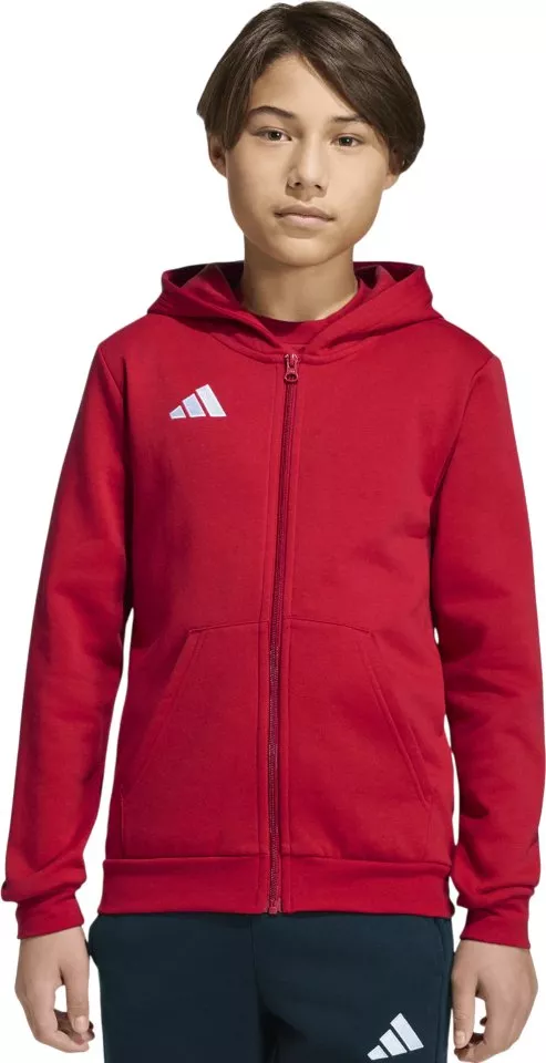 Dětská mikina s kapucí adidas Entrada 26 Full-Zip