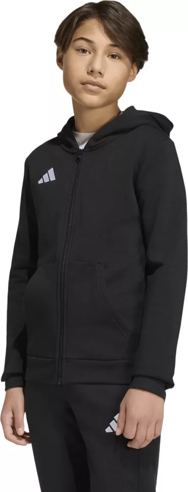 Bluza z kapturem adidas Entrada 26 Full Zip Kids