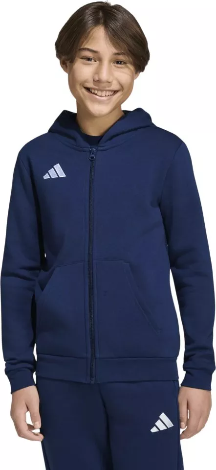 Dětská mikina s kapucí adidas Entrada 26 Full-Zip