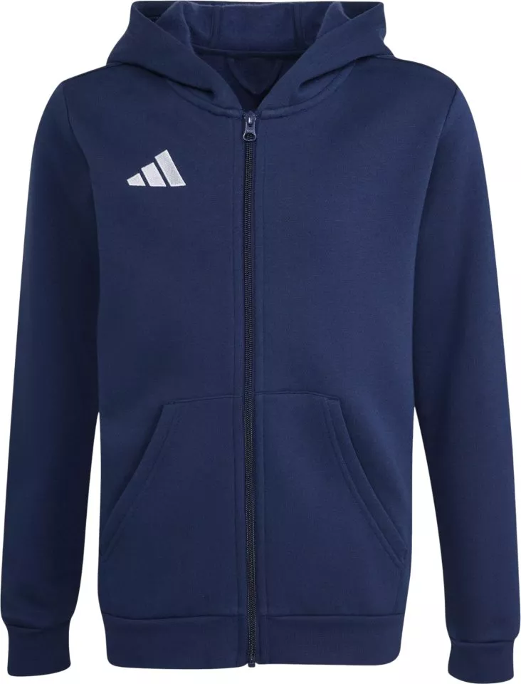 Dětská mikina s kapucí adidas Entrada 26 Full-Zip