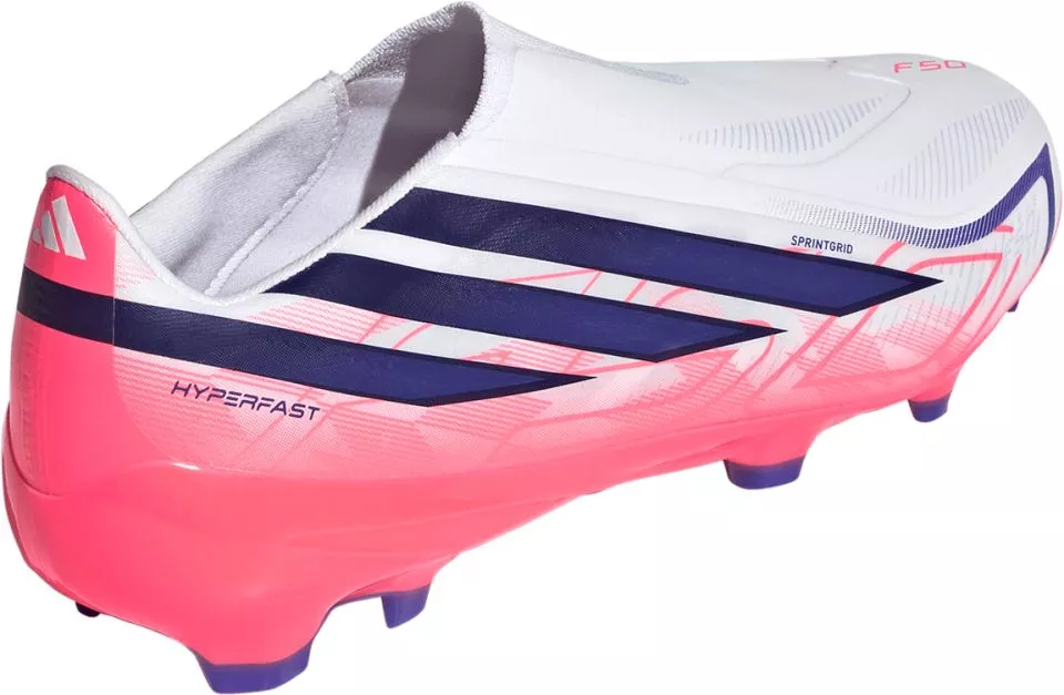 Kopačke za tvrdu podlogu adidas F50 Hyperfast League Laceless FG