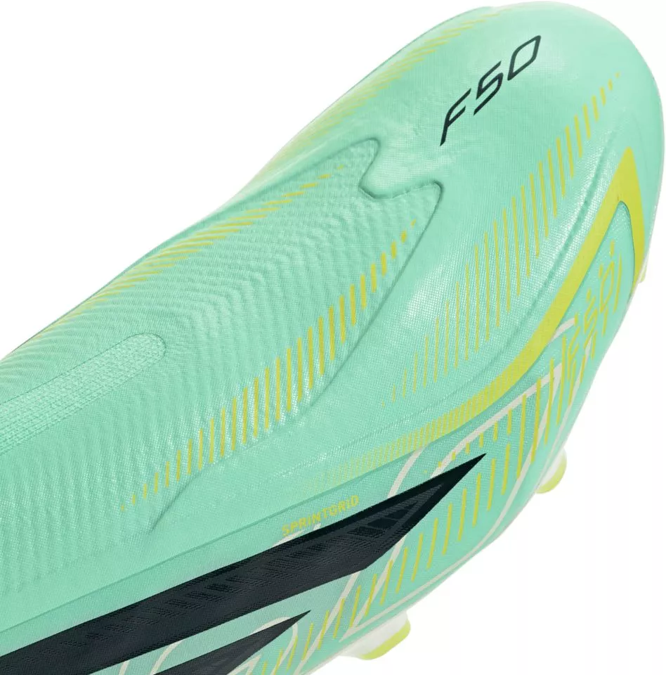 Ghete pentru teren tare adidas F50 Hyperfast League Laceless FG