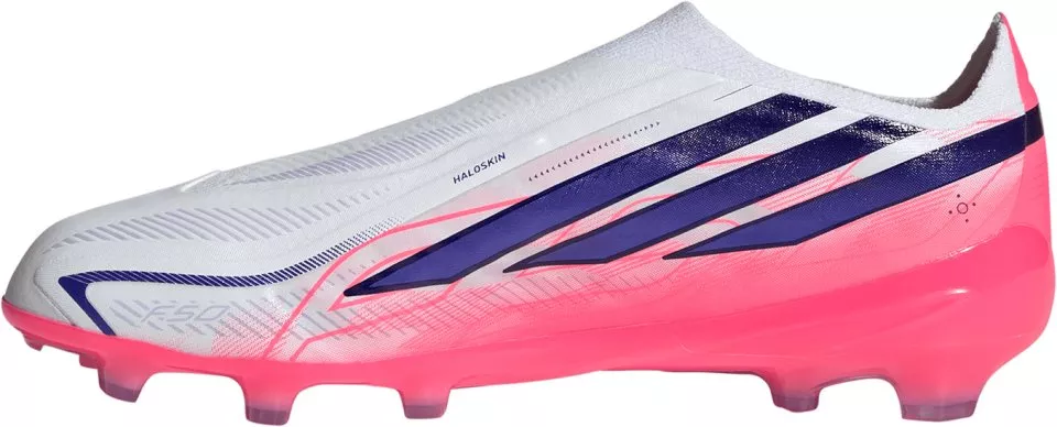 Gyerek fűzés nélküli futballcipő adidas F50 Hyperfast Elite Laceless FG