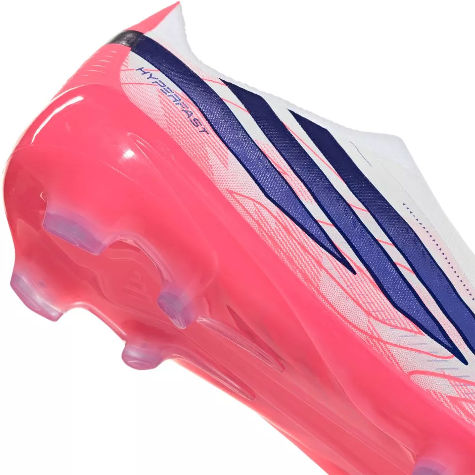 Gyerek fűzés nélküli futballcipő adidas F50 Hyperfast Elite Laceless FG