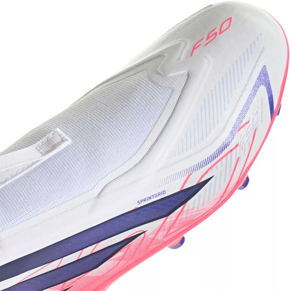 Detské bezšnúrkové kopačky adidas F50 Hyperfast League Laceless FG