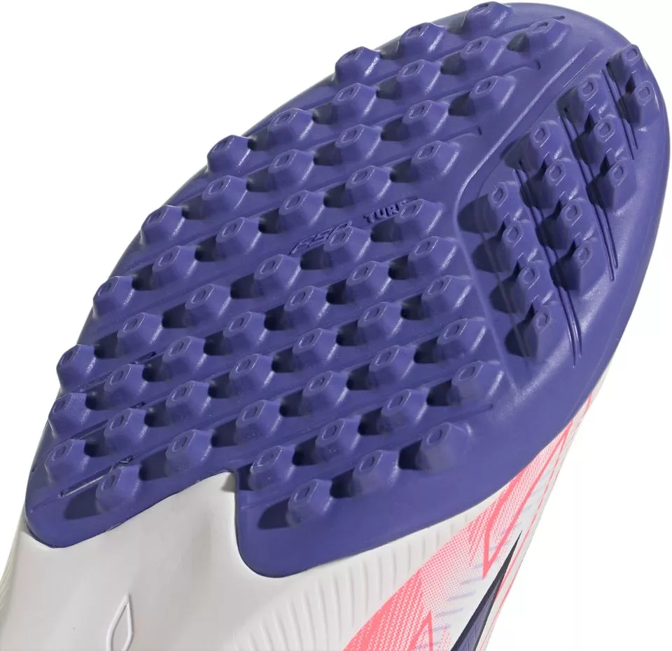 Detské kopačky bez šnurovania adidas F50 Hyperfast League Laceless TF