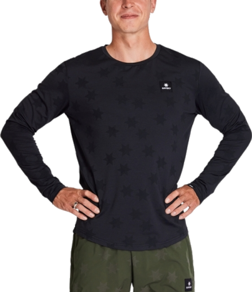 Unisex běžecké tričko s dlouhým rukávem Saysky Star Reflective Pace
