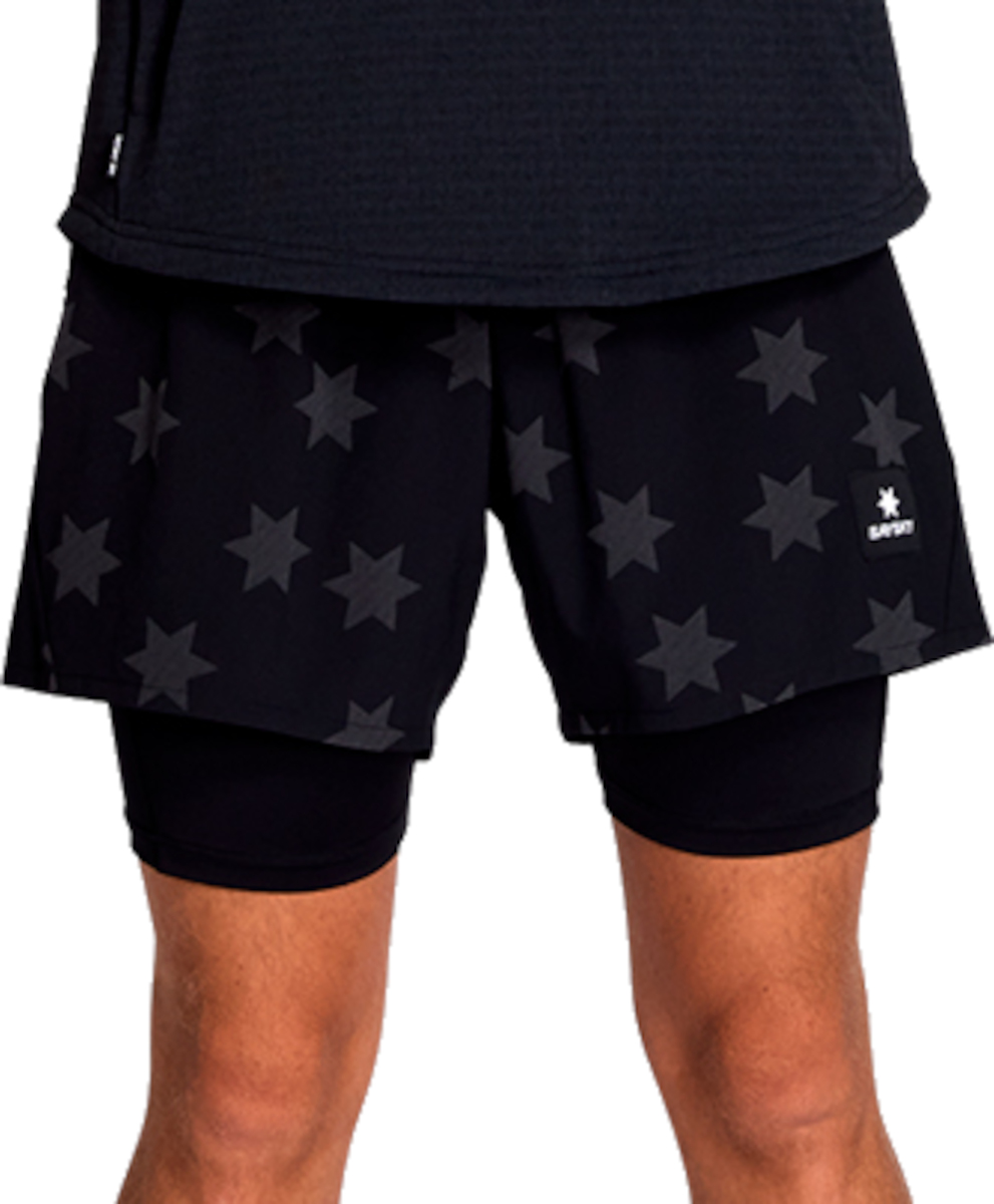 SAYSKY 2 In 1 Camo Pace Shorts 5'' –