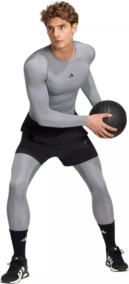 Férfi hosszú ujjú kompressziós póló adidas TECHFIT