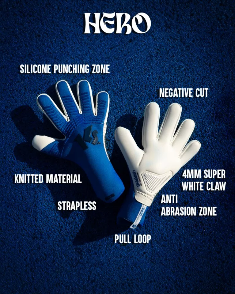 Goalkeeper's gloves KEEPERsport Varan8 Hero NC Raw Impact