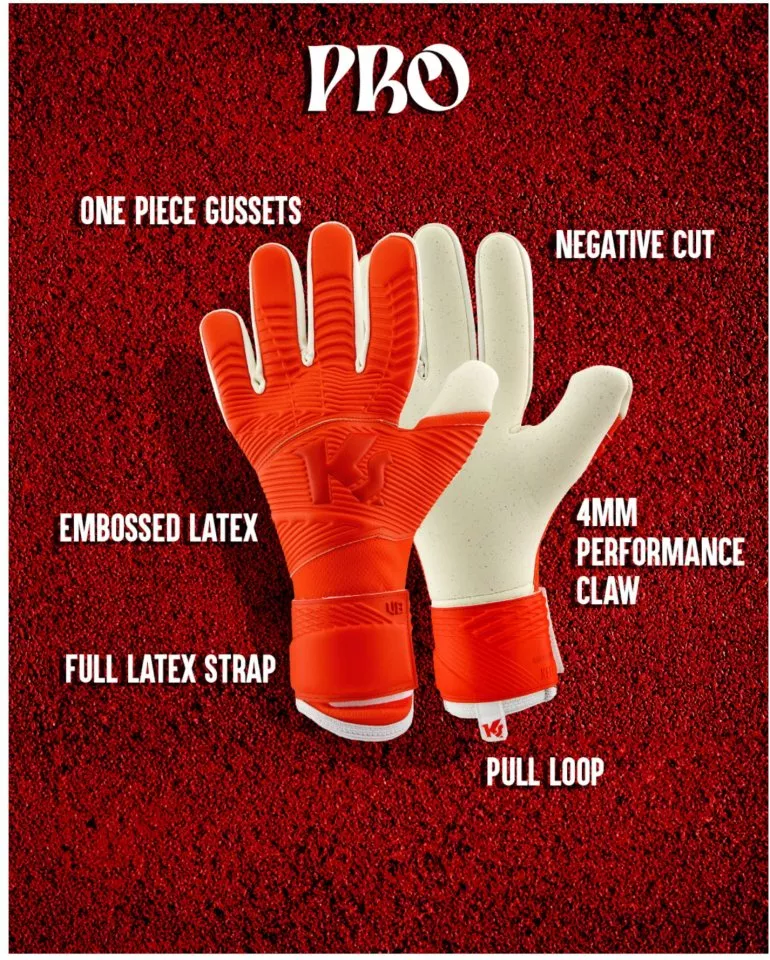 Goalkeeper's gloves KEEPERsport Varan8 Pro NC Raw Impact
