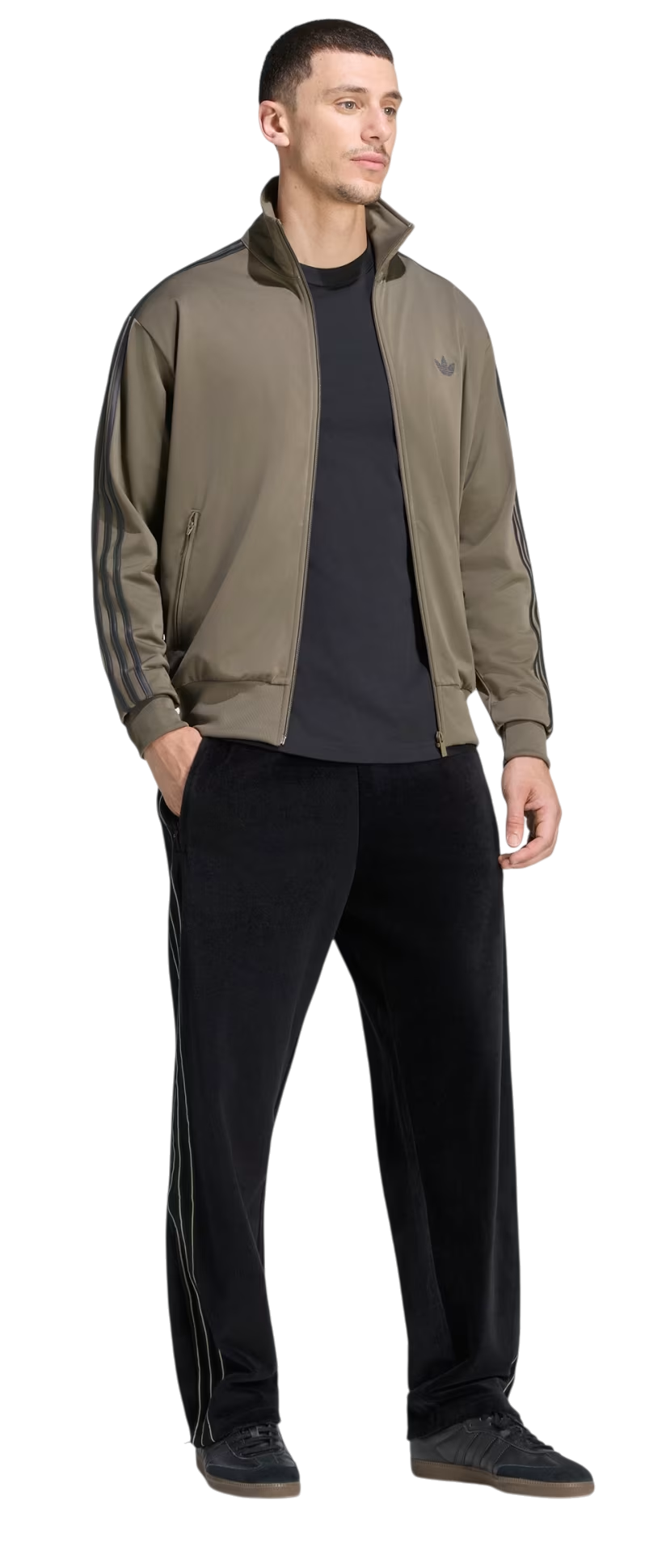 adidas Pantalón Firebird De Tejido Aterciopelado — photo 4