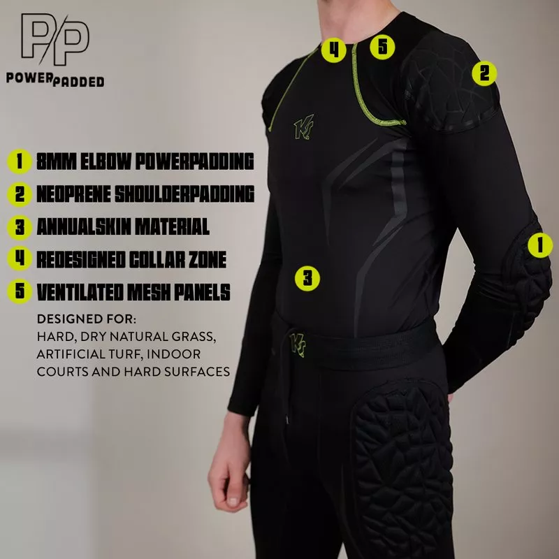 Tričko s dlhým rukávom KEEPERsport BasicPadded Longsleeve Underwear Shirt Kids
