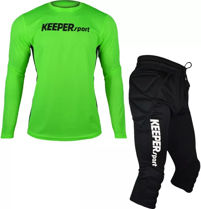 KEEPERSport Goalkeeper Jersey Set Long Sleeve Kids Szett