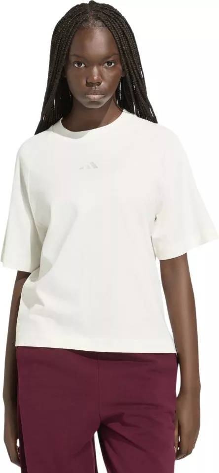 T-shirt feminina de manga curta adidas Kit Small Logo