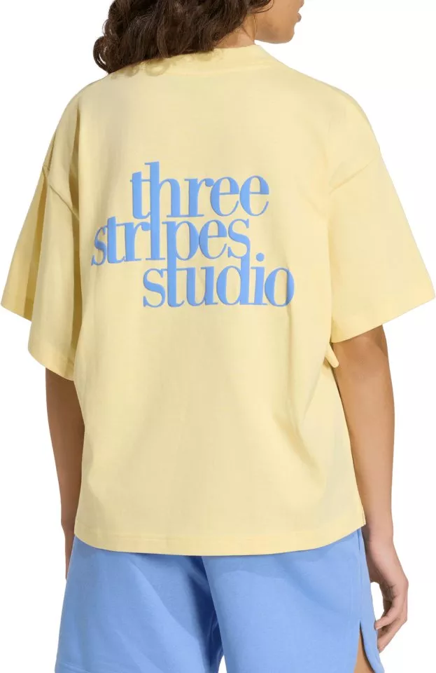 adidas 3 Stripes Studio T-Shirt Women
